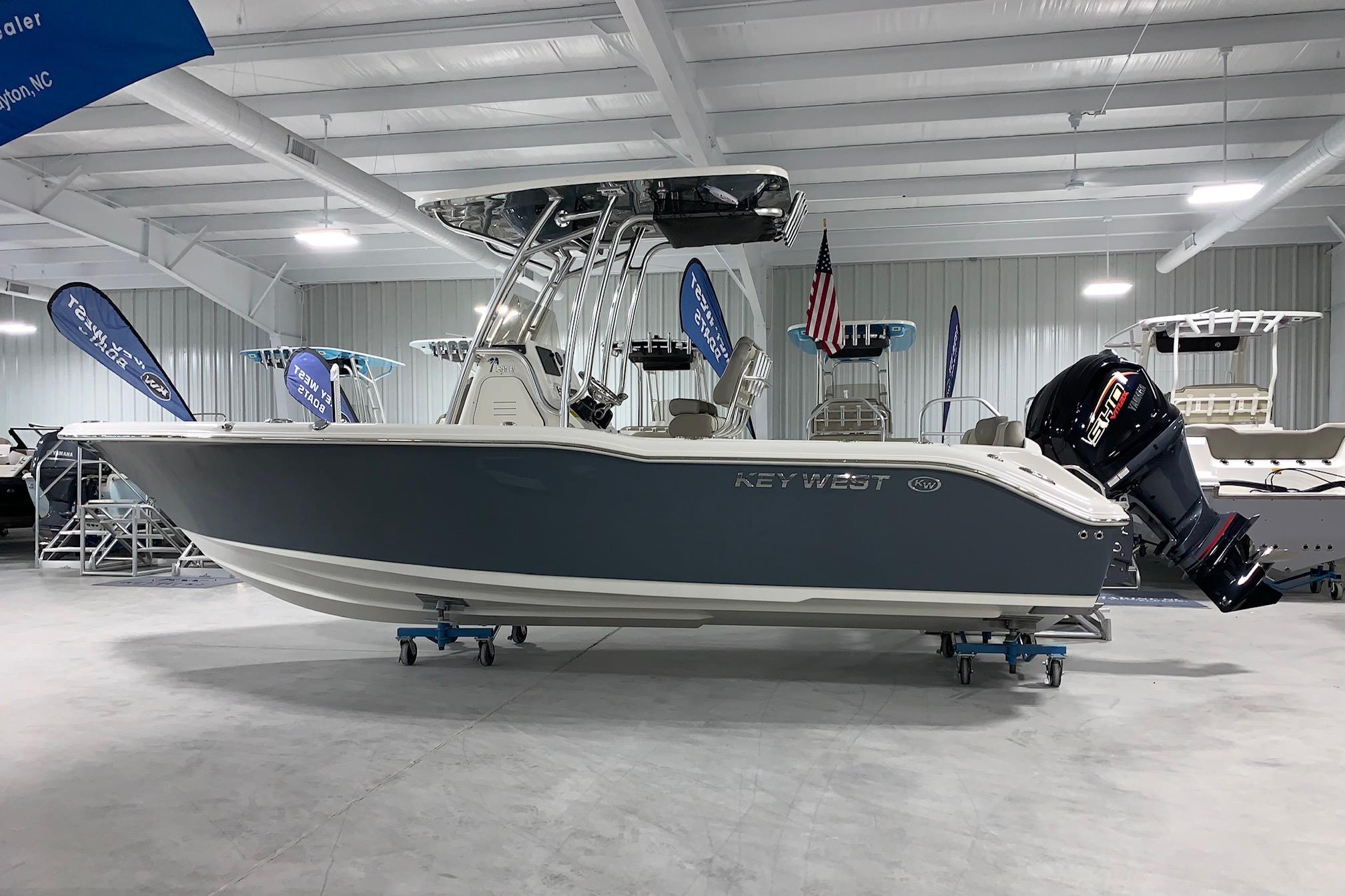 New 2024 Key West 239 FS Slate Gray/White Boat for Sale Anglers Marine